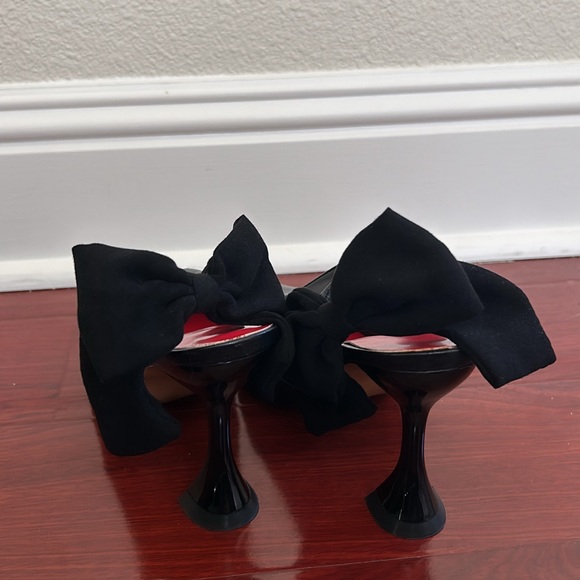 Comfortable Pyramid Slingback Pumps With Bow Size 41 (10) - Picture 6 of 8